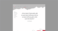 Desktop Screenshot of basecamp-prenzlau.de