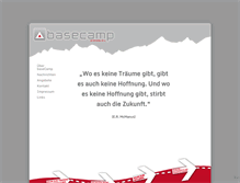 Tablet Screenshot of basecamp-prenzlau.de